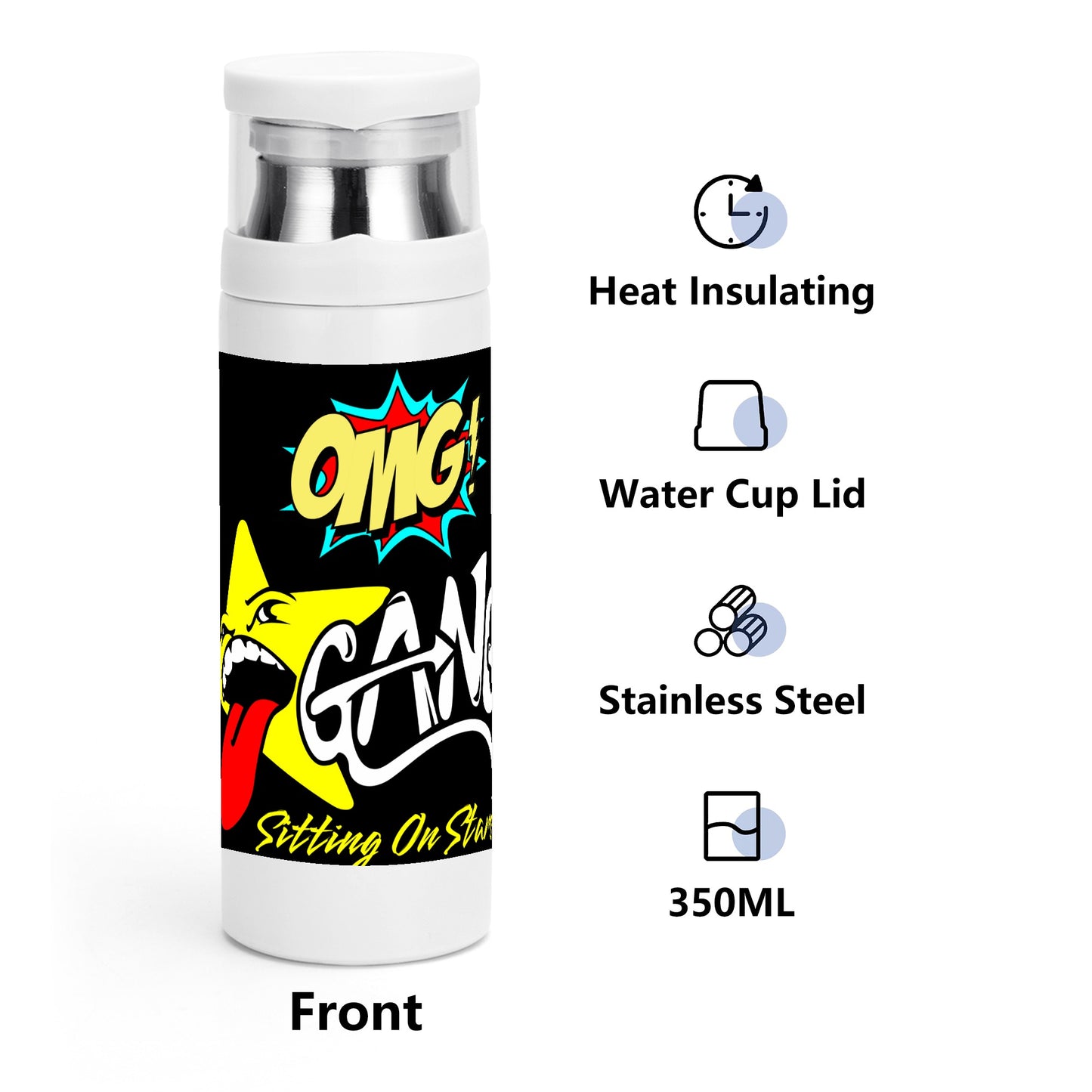 Star Gang Insulation Water Bottle