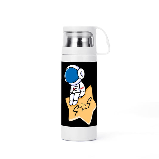 S.O.S Astronaut Insulation Water Bottle