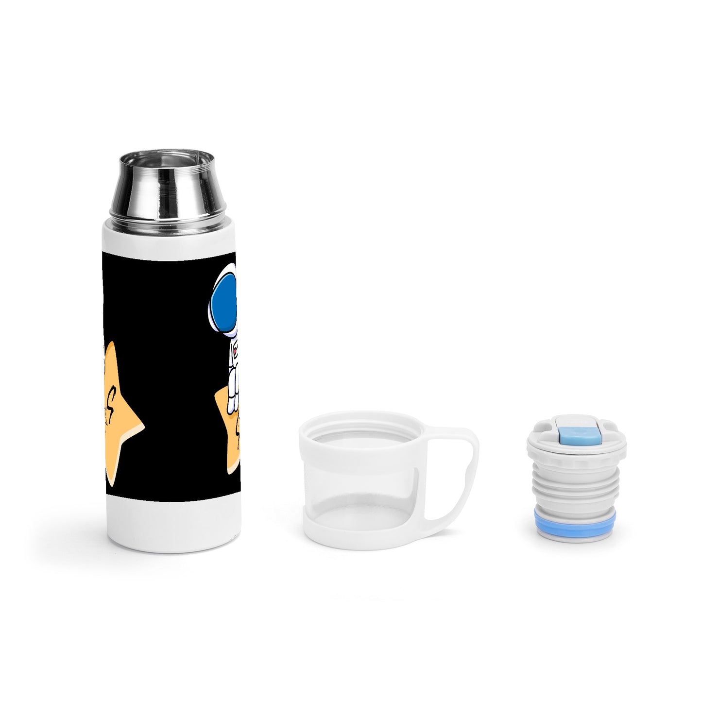 S.O.S Astronaut Insulation Water Bottle