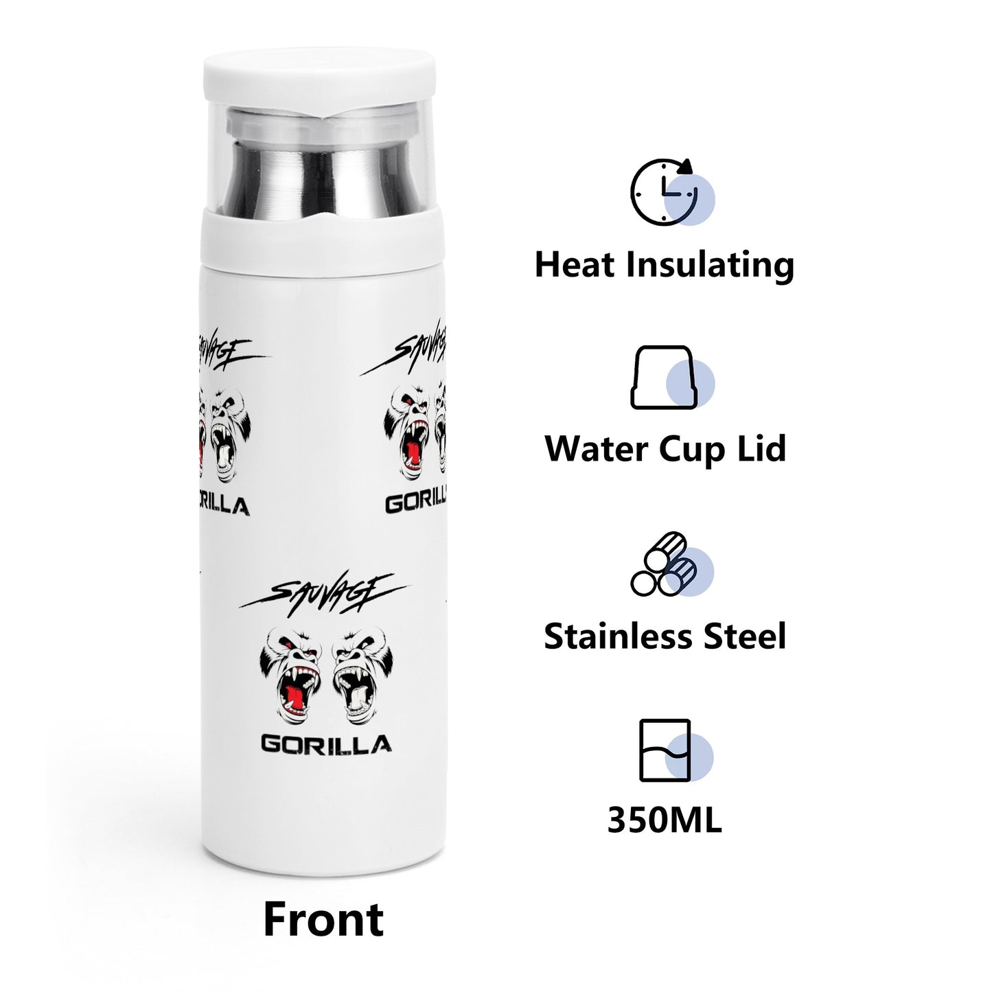 Sauvage Gorilla Insulation Water Bottle