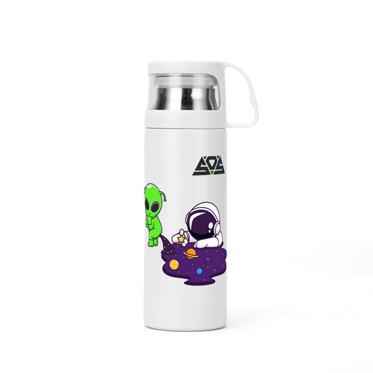 Space Aliens Insulation Water Bottle