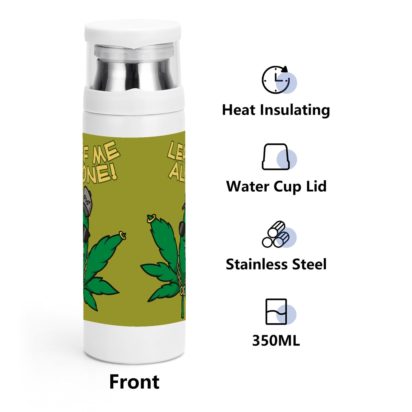 Leaf Me Alone 4/20 Edition 3.0 Insulation Water Bottle