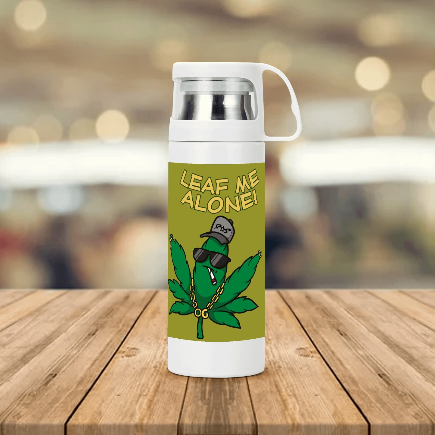 Leaf Me Alone 4/20 Edition 3.0 Insulation Water Bottle