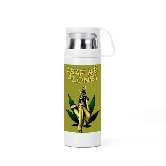 Leaf Me Alone 4/20 Edition  4.0 Insulation Water Bottle