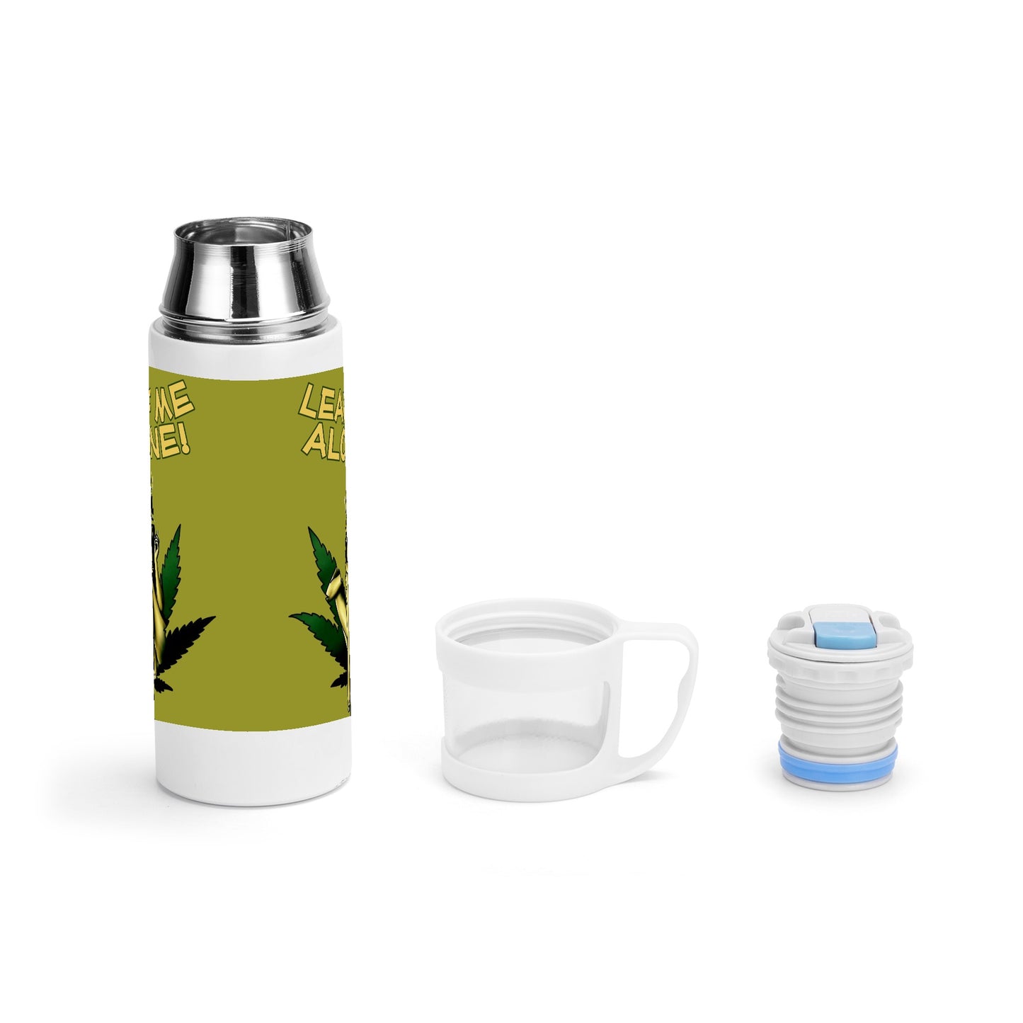 Leaf Me Alone 4/20 Edition  4.0 Insulation Water Bottle