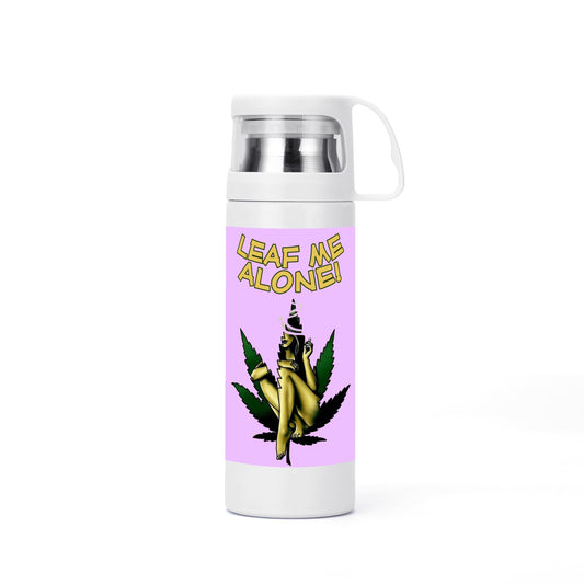 Leaf Me Alone 4/20 Edition 4.0  Insulation Water Bottle