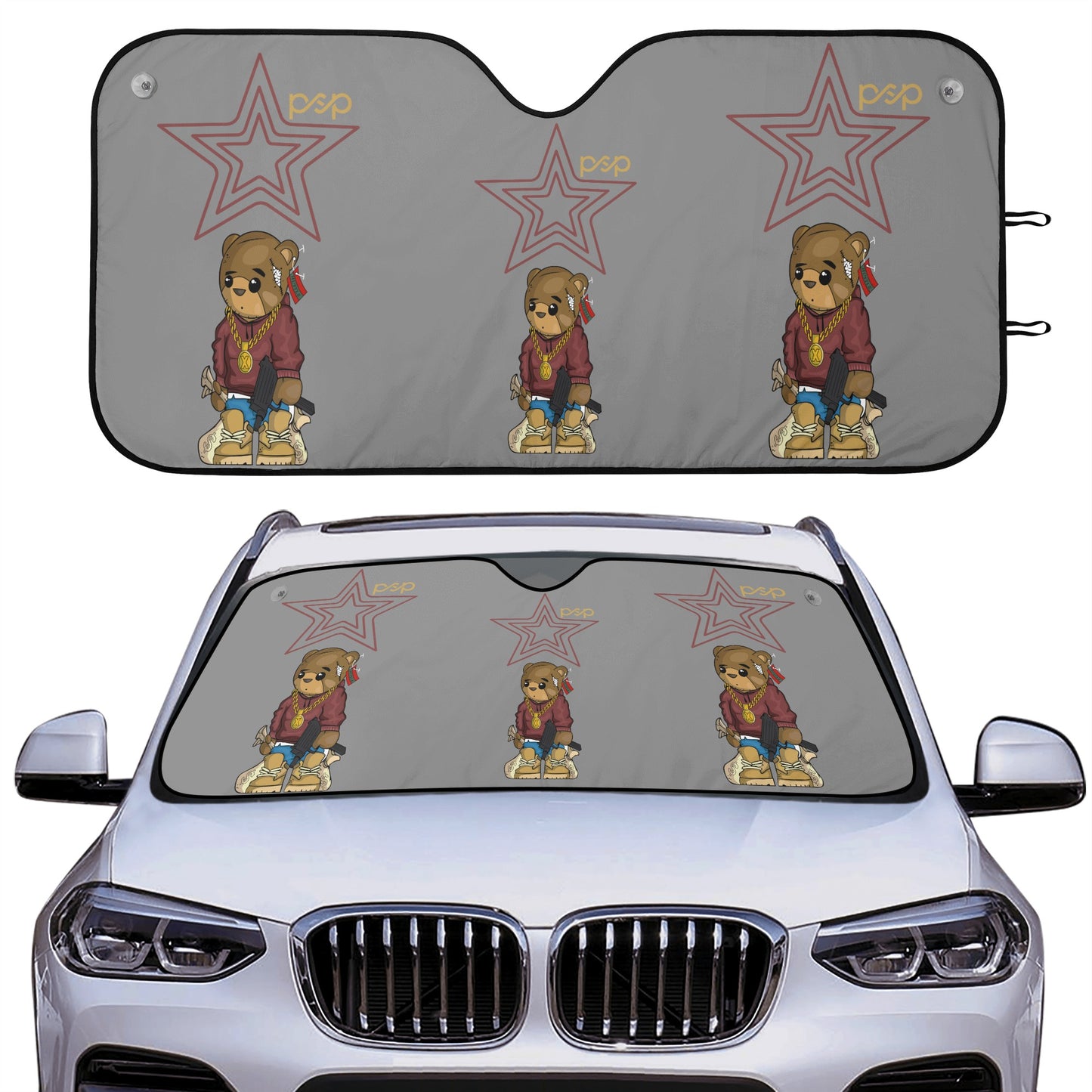 P.S.P Collaboration Car Auto Sun Shade