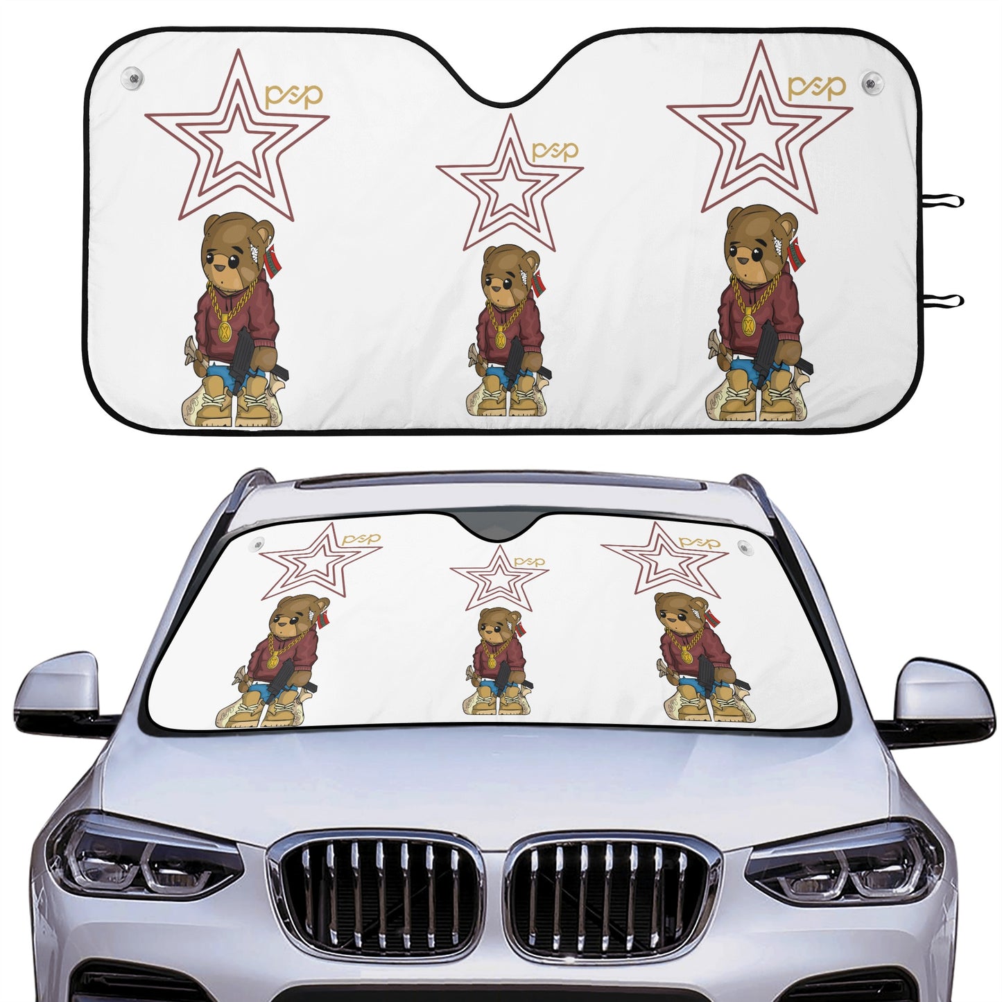 P.S.P Collaboration Car Auto Sun Shade