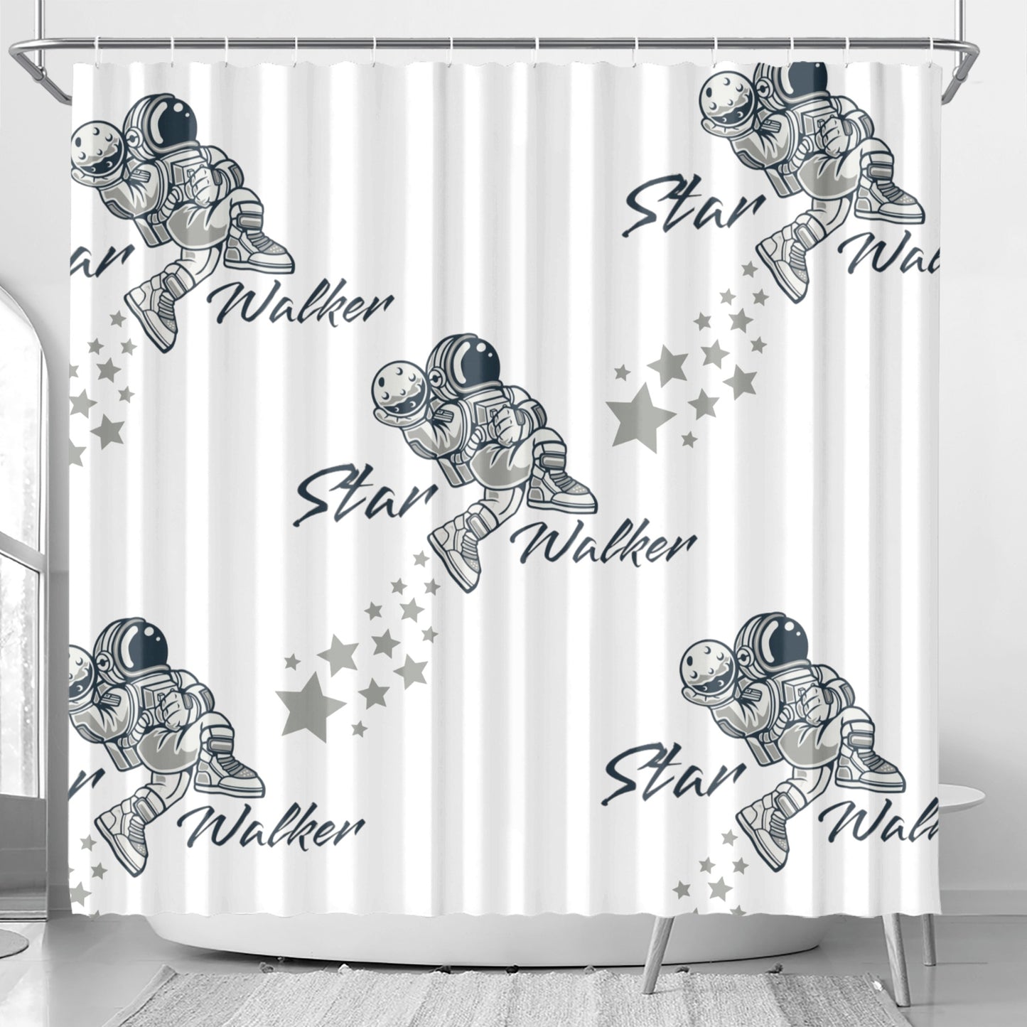 Star Walker Shower Curtain