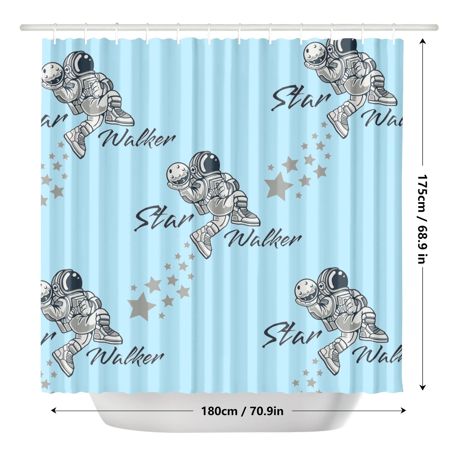 Star Walker Shower Curtain