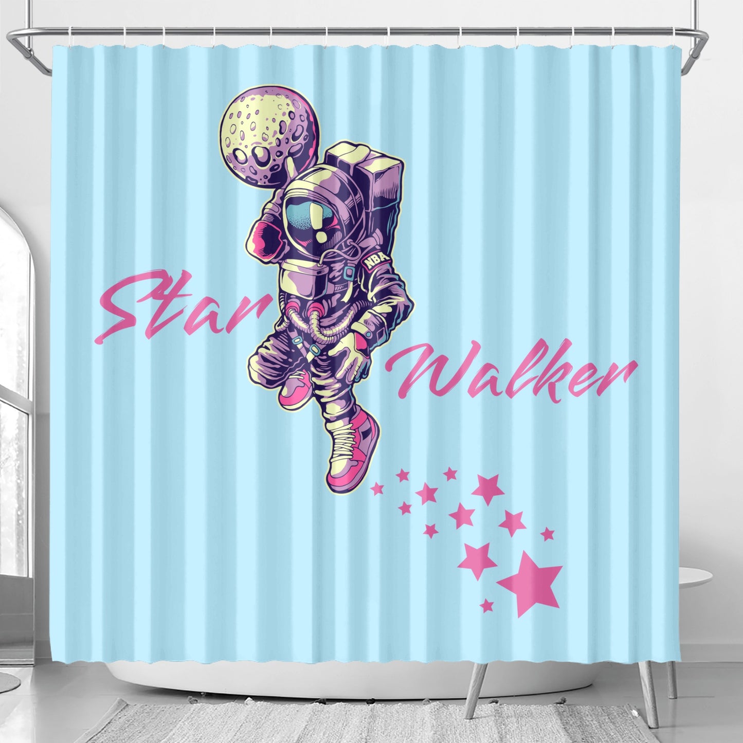 Star Walker 2.0 Shower Curtain