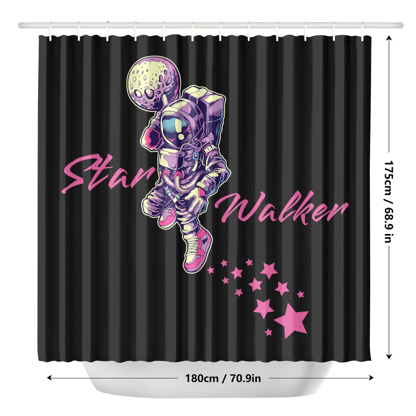 Star Walker 2.0 Shower Curtain