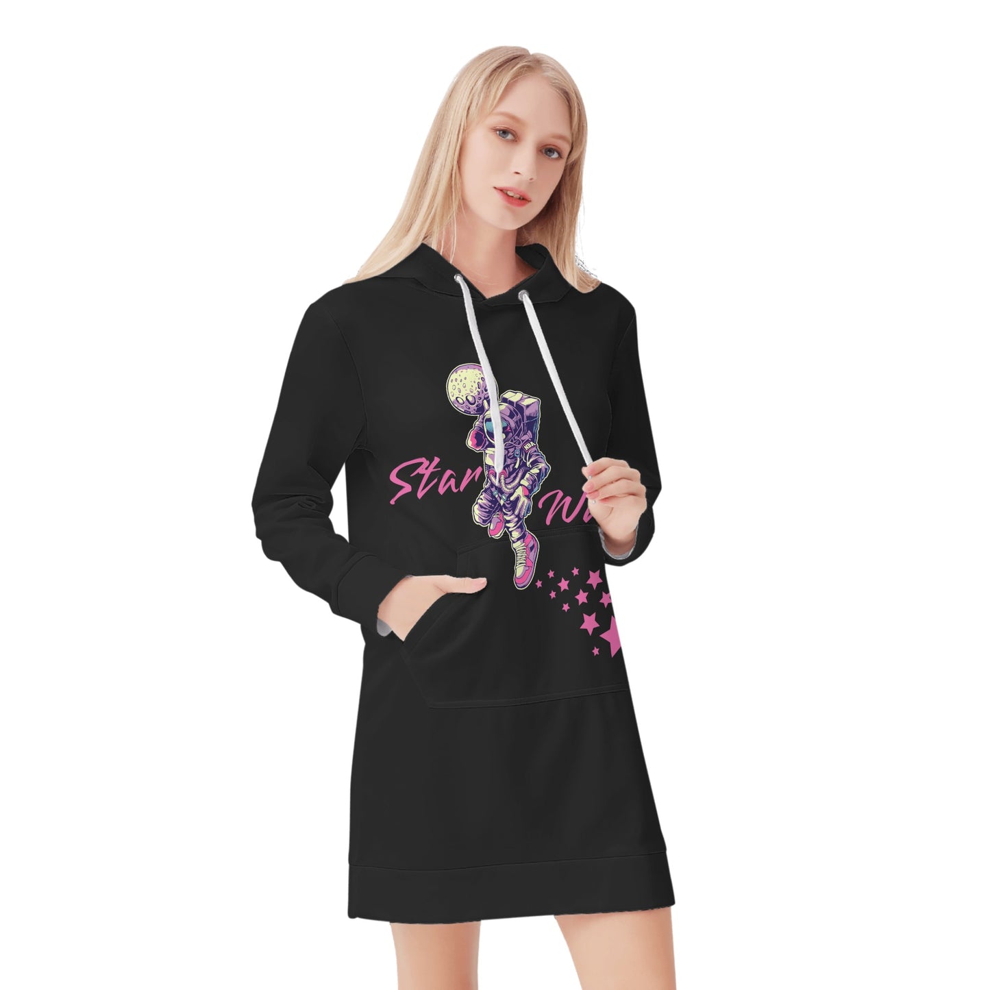 Star Walker 2.0  Womens Hoodie Dress