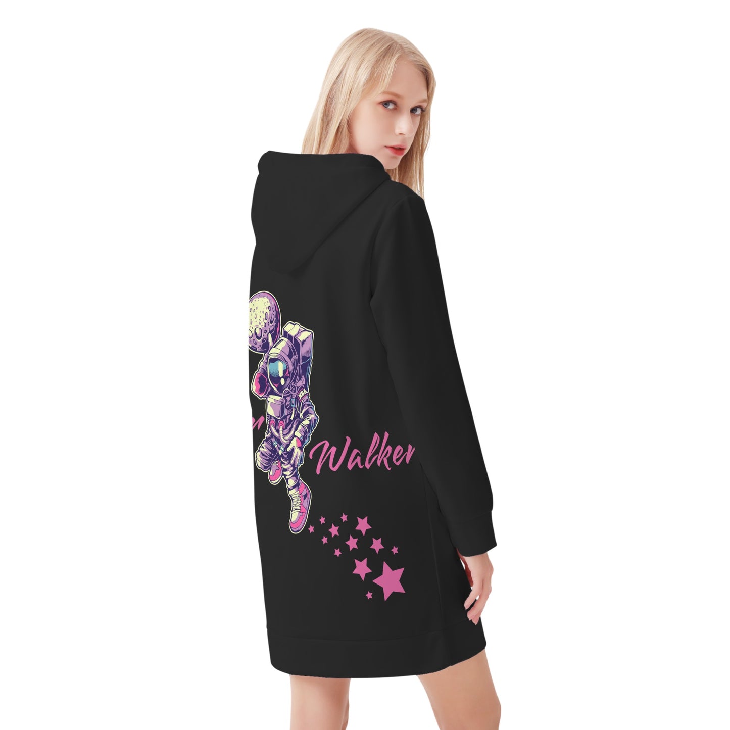 Star Walker 2.0  Womens Hoodie Dress