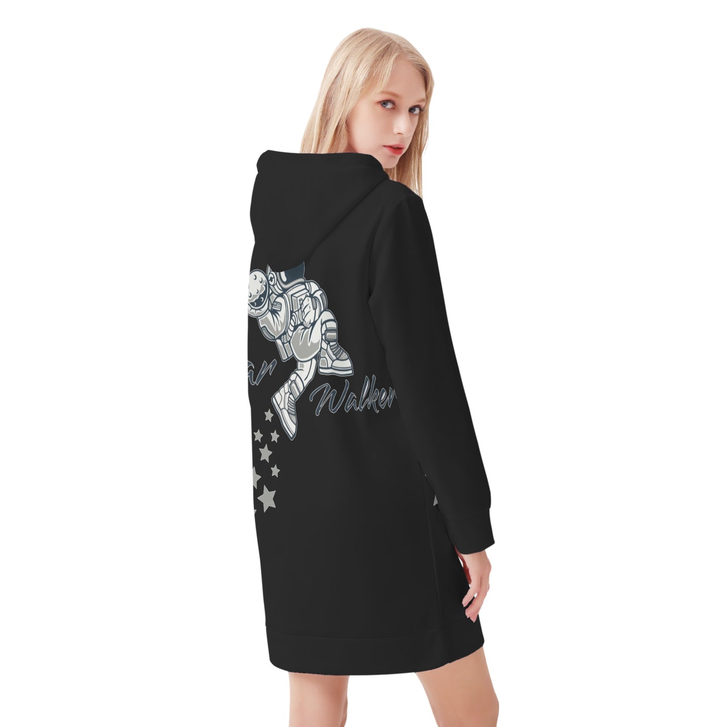 Star Walker Womens Hoodie Dress