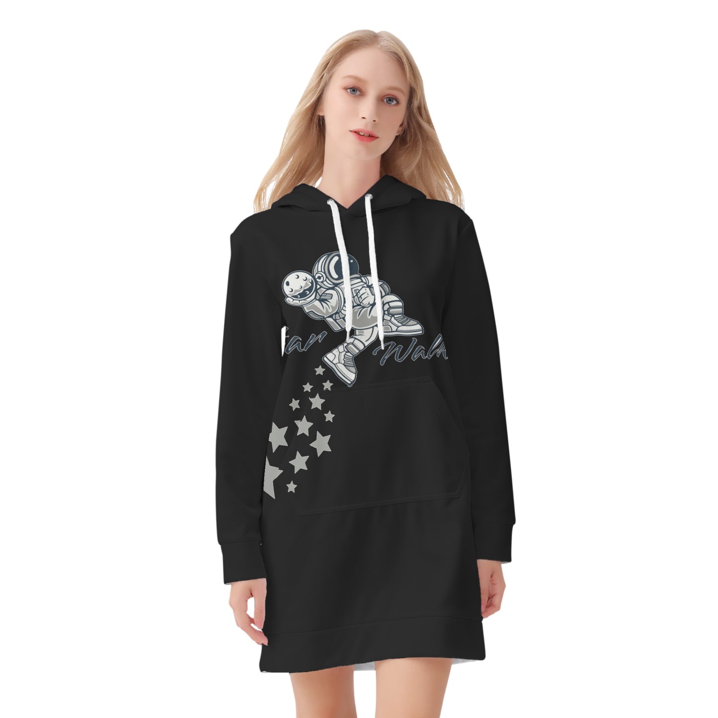 Star Walker Womens Hoodie Dress