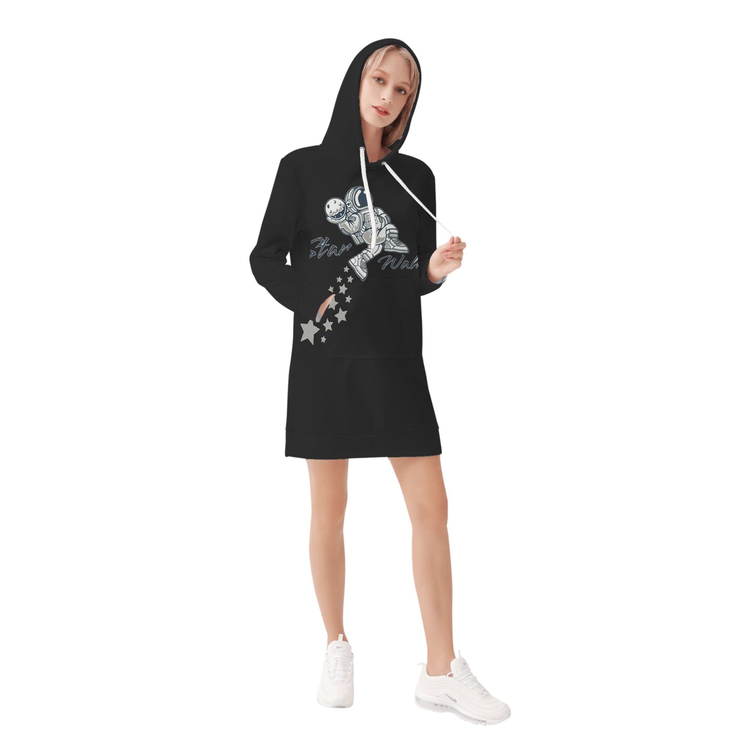 Star Walker Womens Hoodie Dress