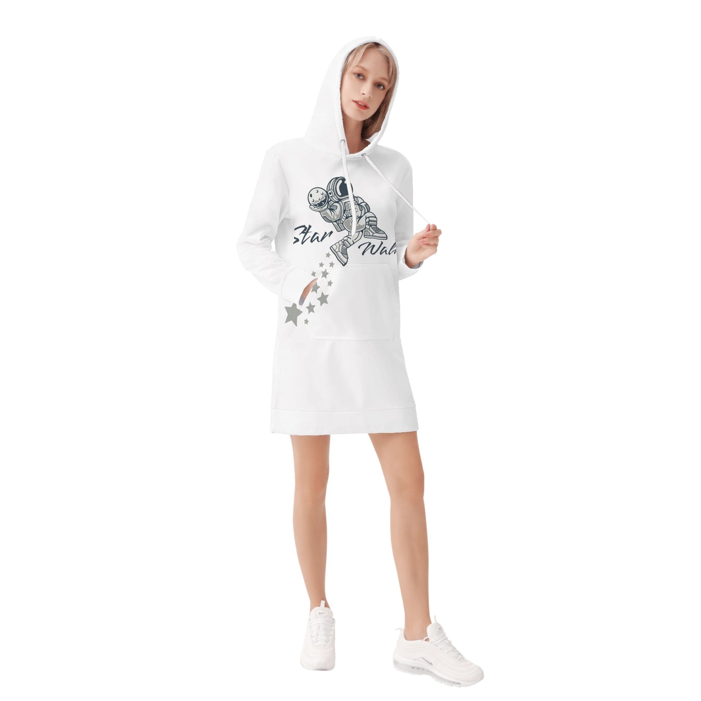 Star Walker Womens Hoodie Dress