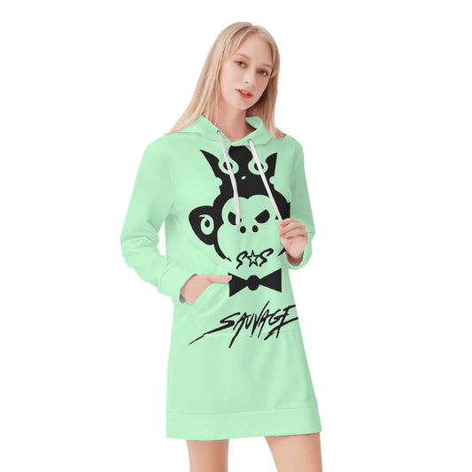 Sauvage Gorilla 2.0 Womens Hoodie Dress