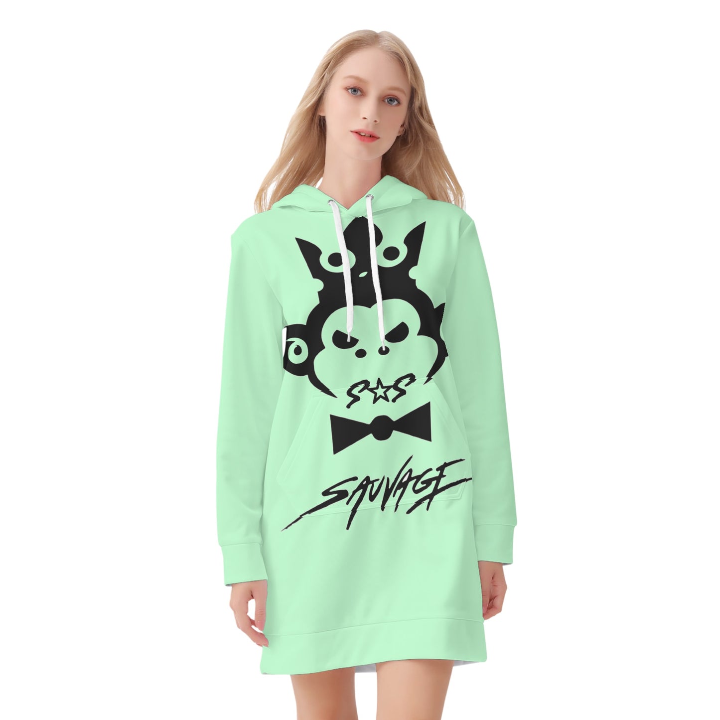 Sauvage Gorilla 2.0 Womens Hoodie Dress