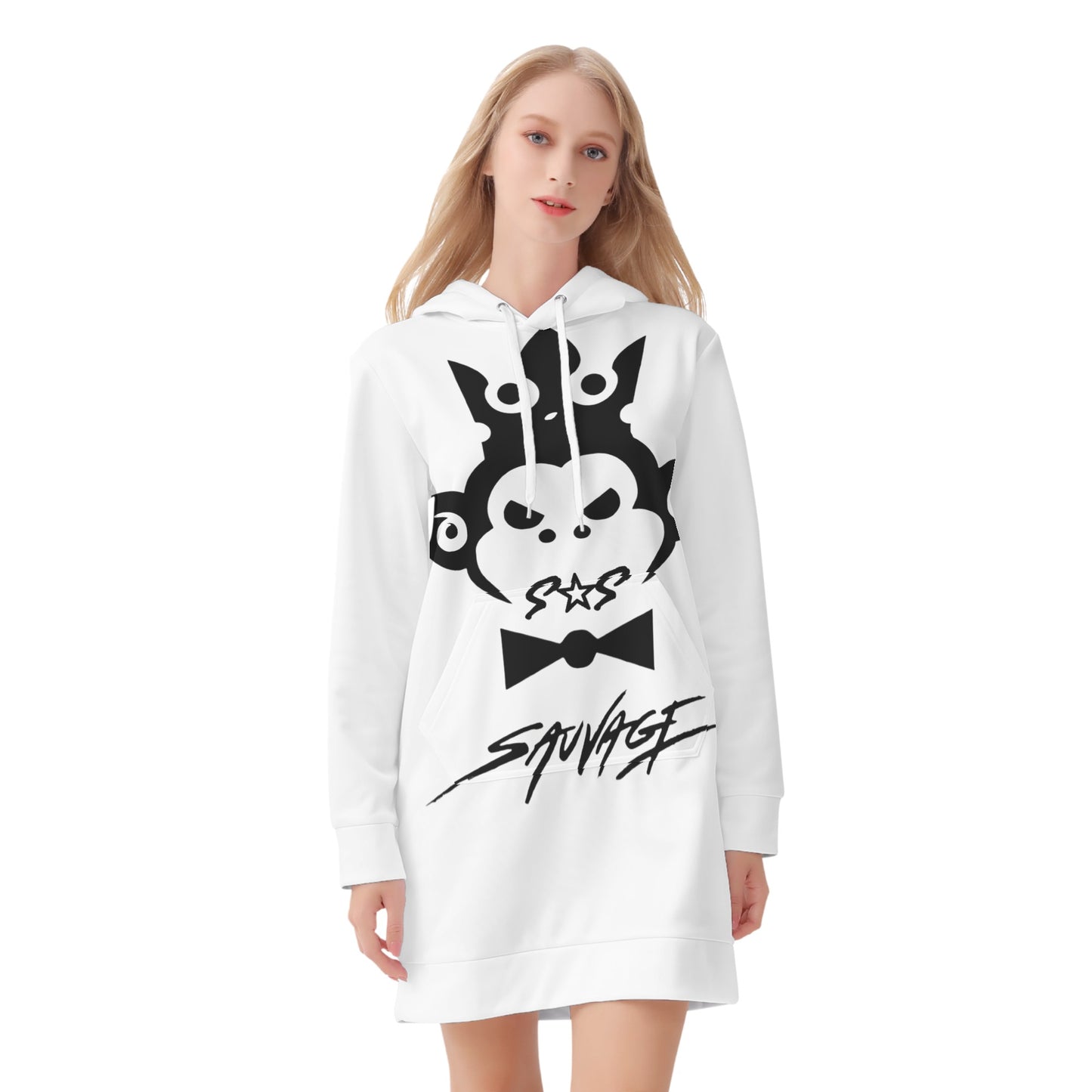 Sauvage Gorilla 2.0 Womens Hoodie Dress