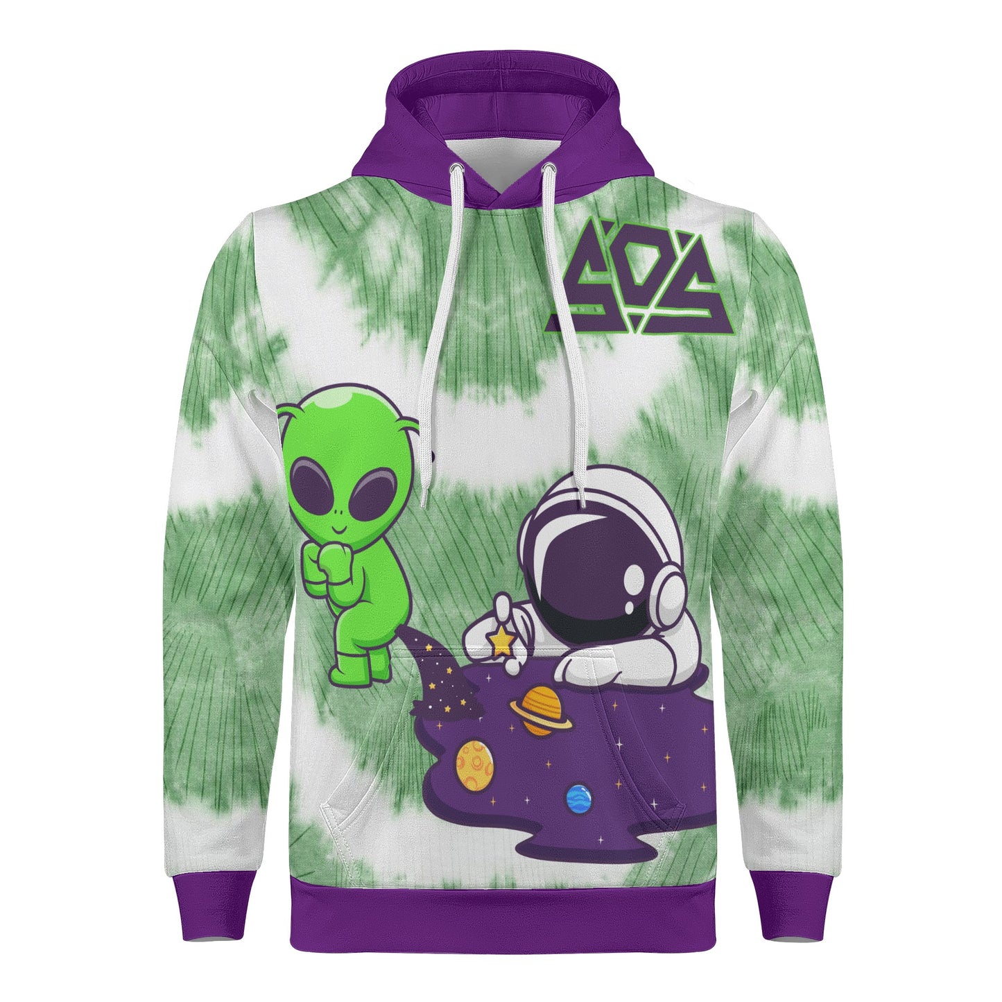 Space Aliens Mens Hoodie