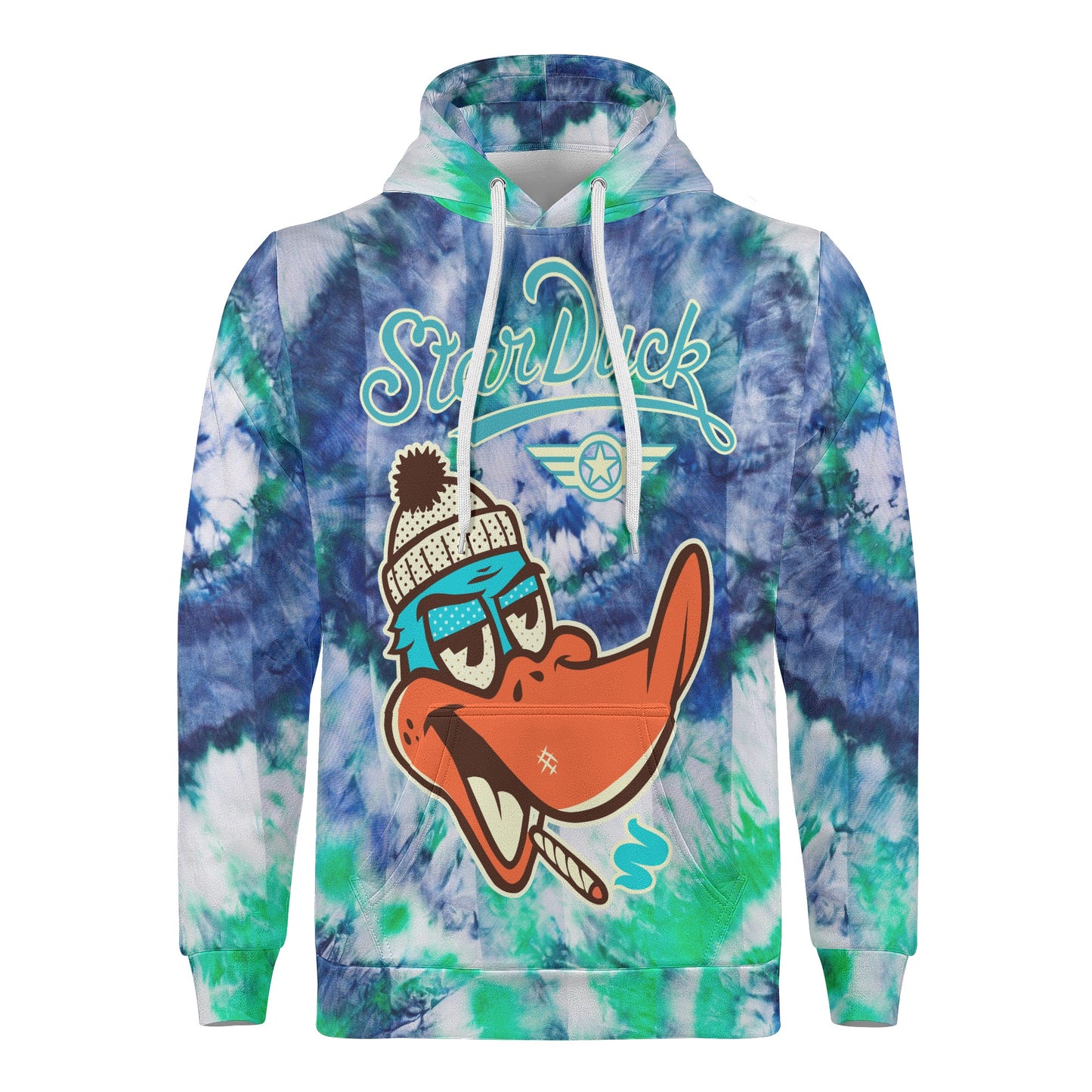 Star Duck Mens Hoodie