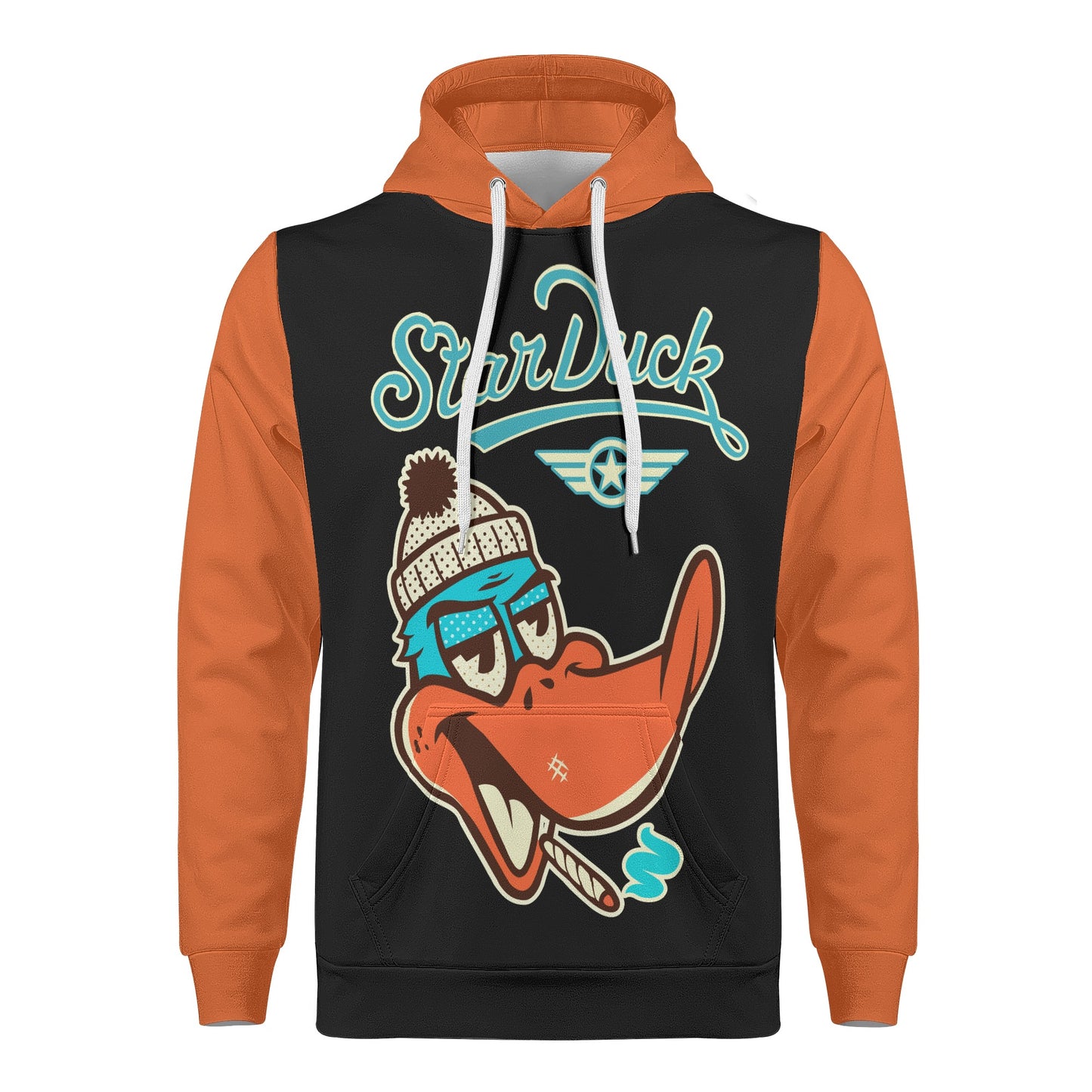 Star Duck Mens Hoodie