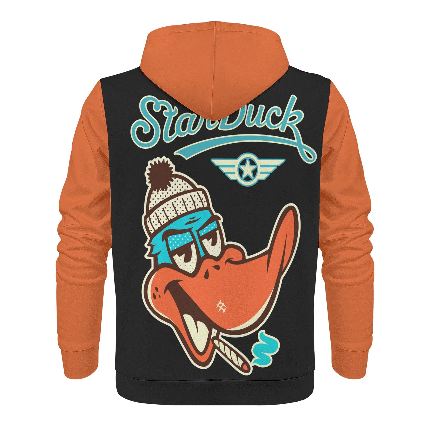 Star Duck Mens Hoodie