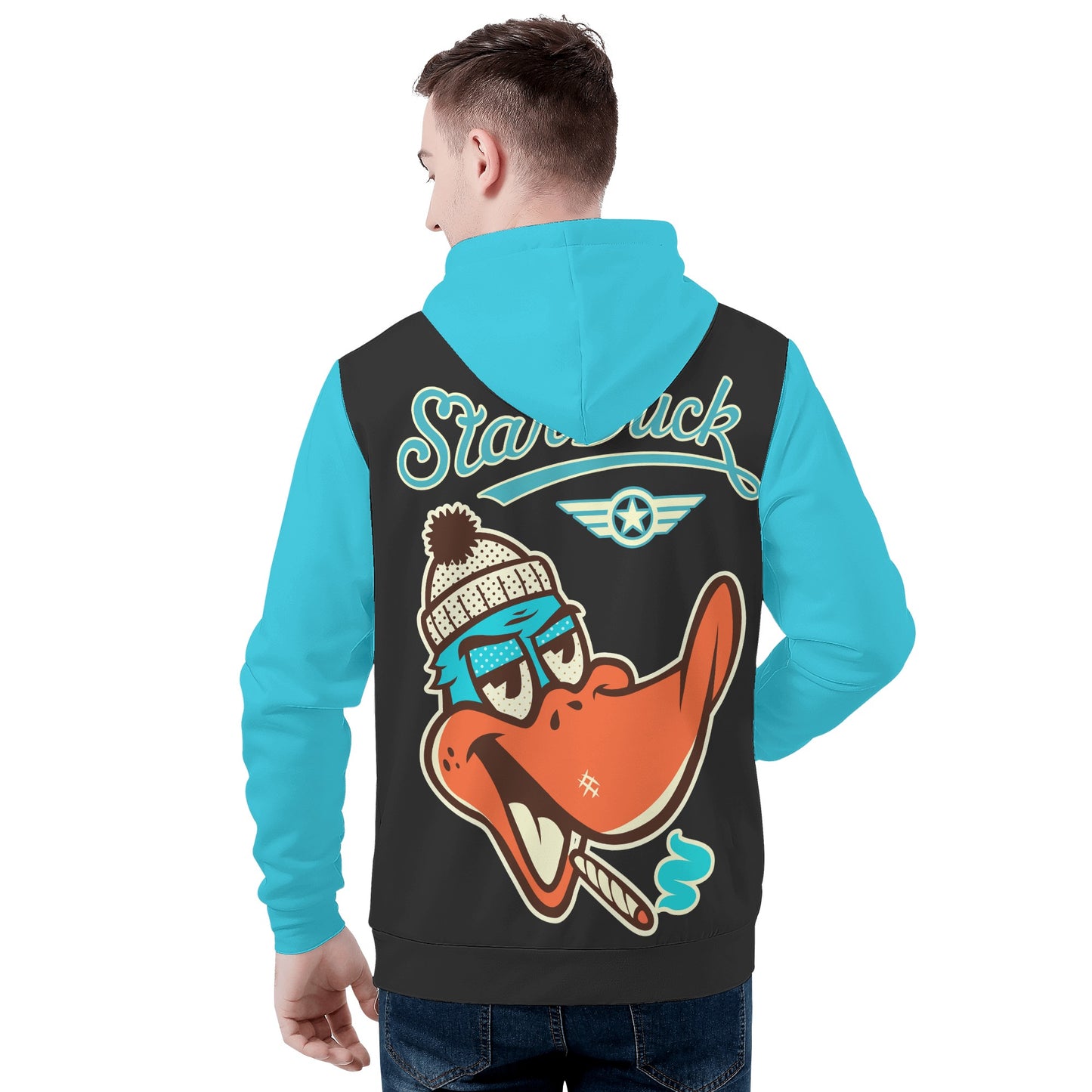 Star Duck Mens  Hoodie