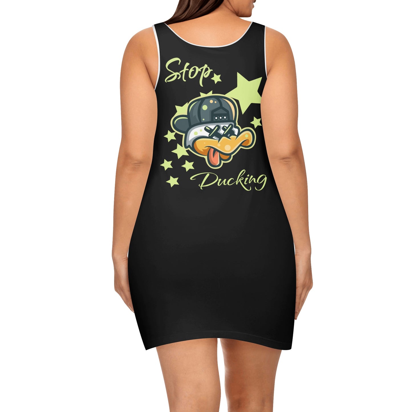 Stop Ducking 3.0  Womens Elegant Mini Dress