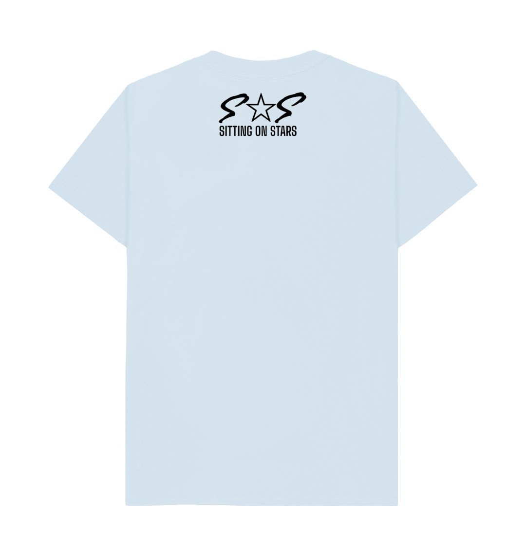 Sky Blue Mans T-shirt