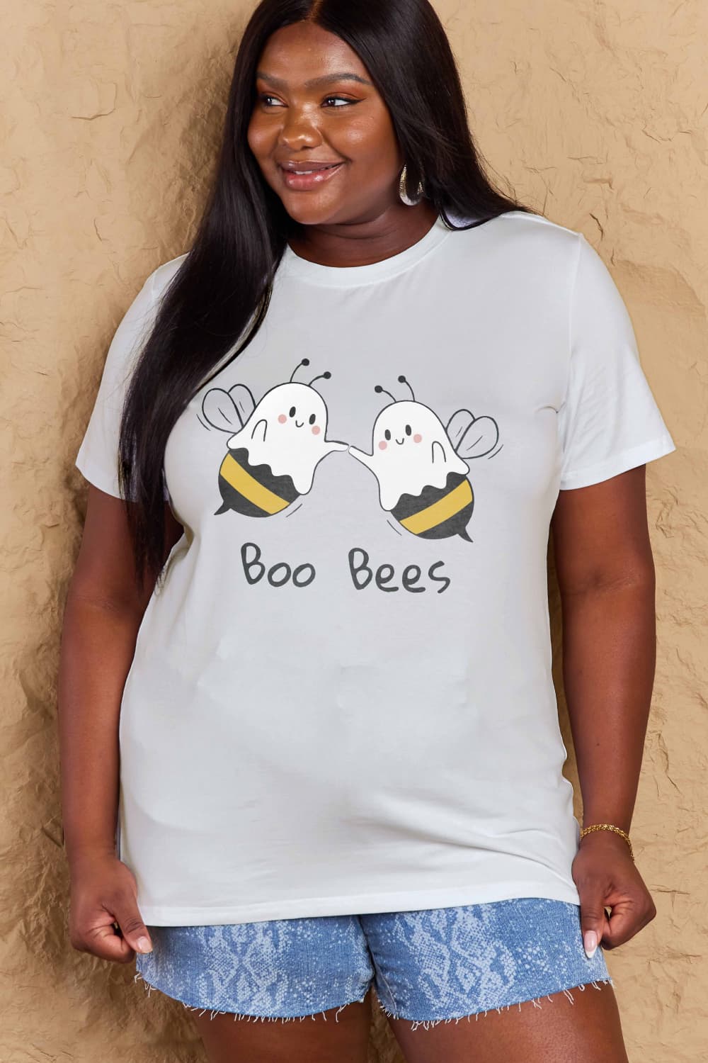 2023 Falling Stars Simply Love BOO BEES Cotton T-Shirt