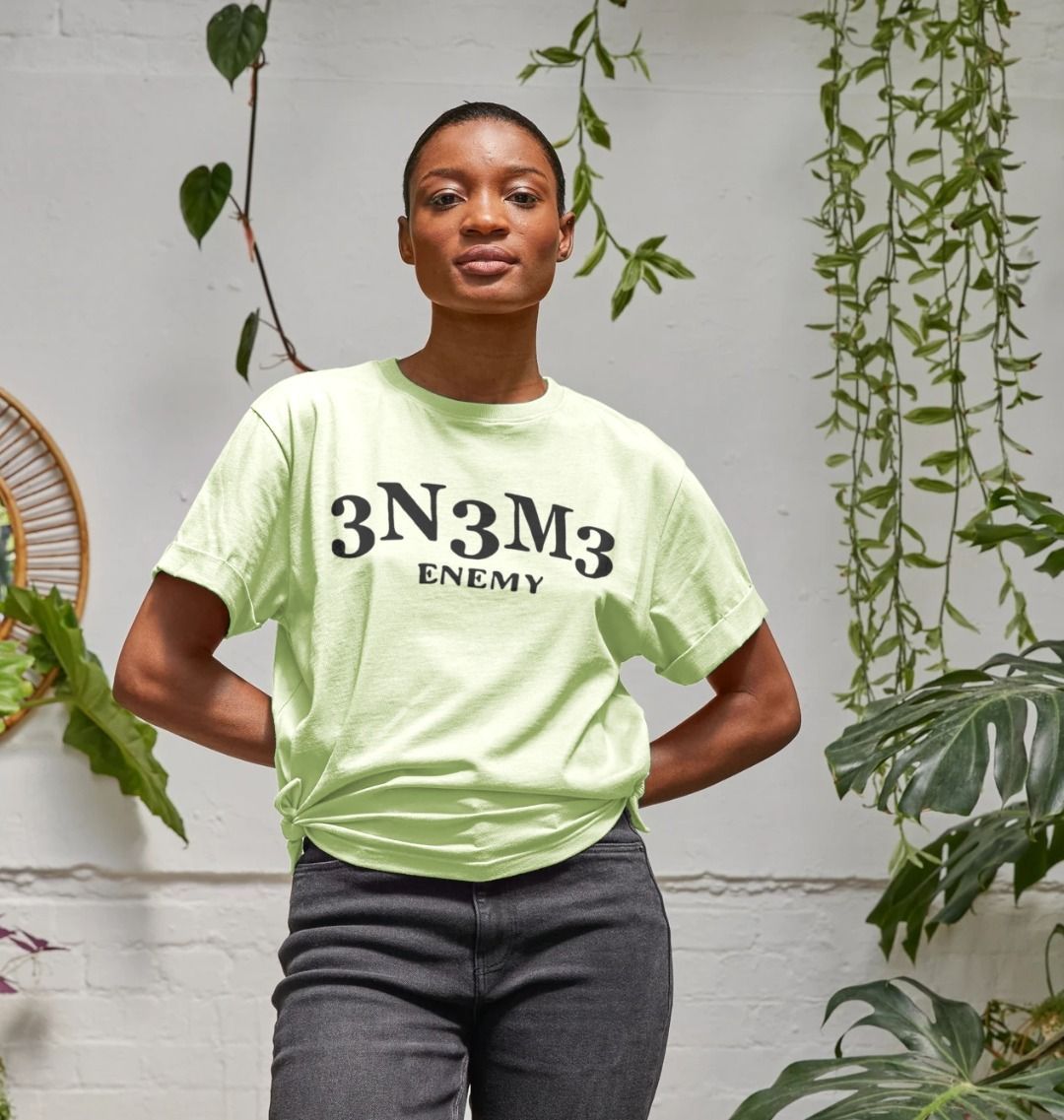 3.N.3.M.3 Enemy Women's Relaxed Fit Tee 1.0