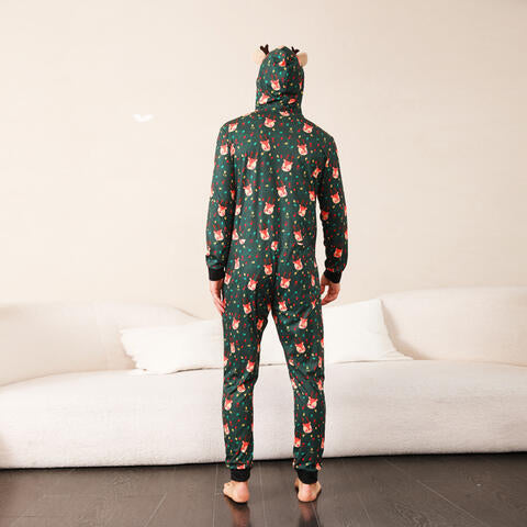 2023 Falling Stars Hooded Long Sleeve Jumpsuit