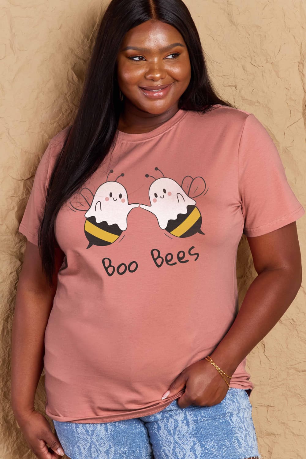 2023 Falling Stars Simply Love BOO BEES Cotton T-Shirt