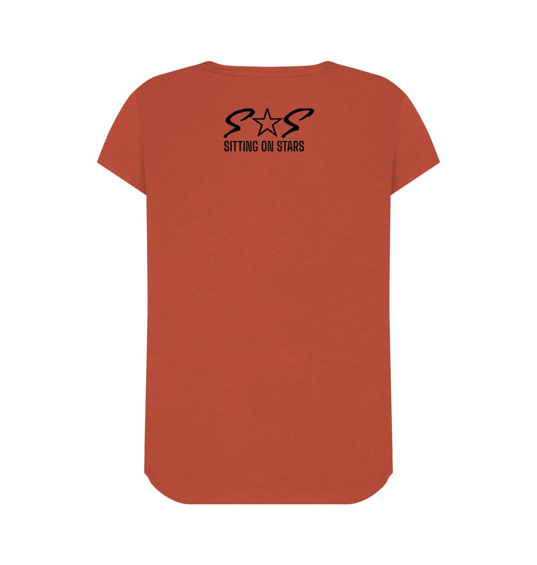 Rust Women V-Neck T-shirts