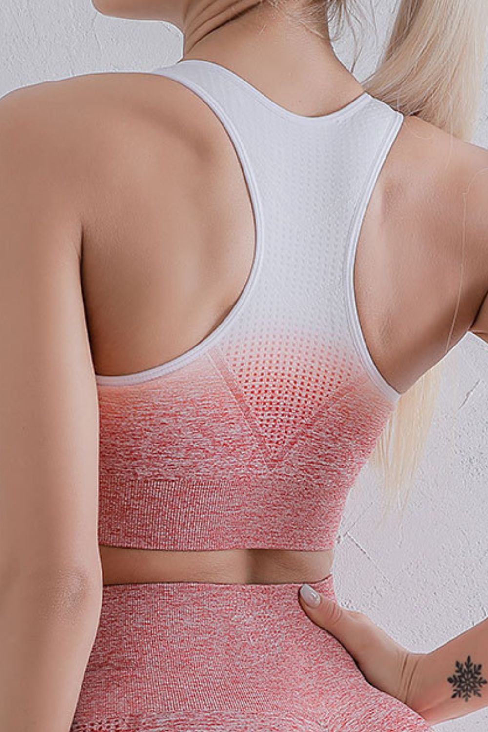 2023 Falling Stars Gradient Racer Back Sports Bra