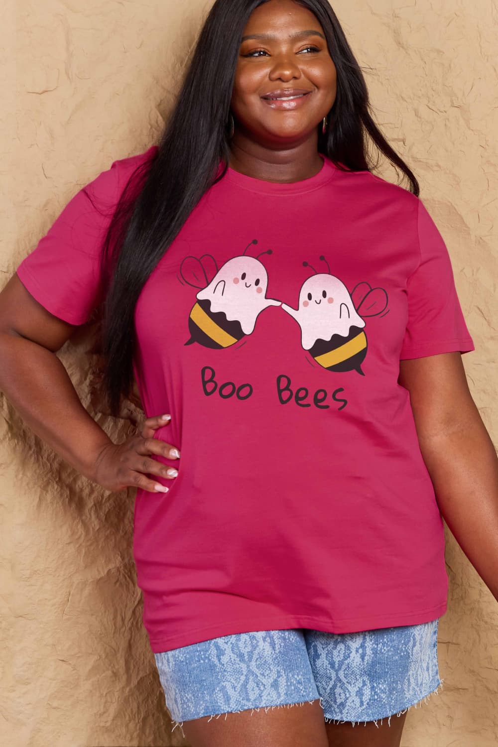 2023 Falling Stars Simply Love BOO BEES Cotton T-Shirt