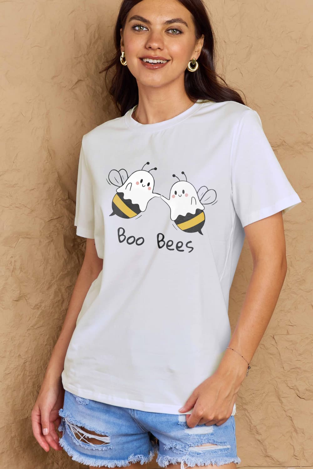 2023 Falling Stars Simply Love BOO BEES Cotton T-Shirt