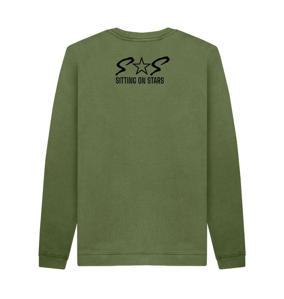 Khaki Mans Crew Neck Sweater