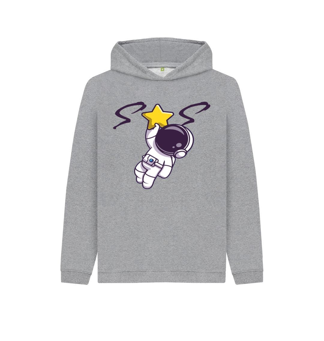 Athletic Grey Kids Organic Hoody