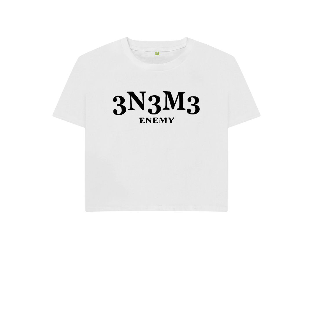 White Women's Boxy Tee 1.0