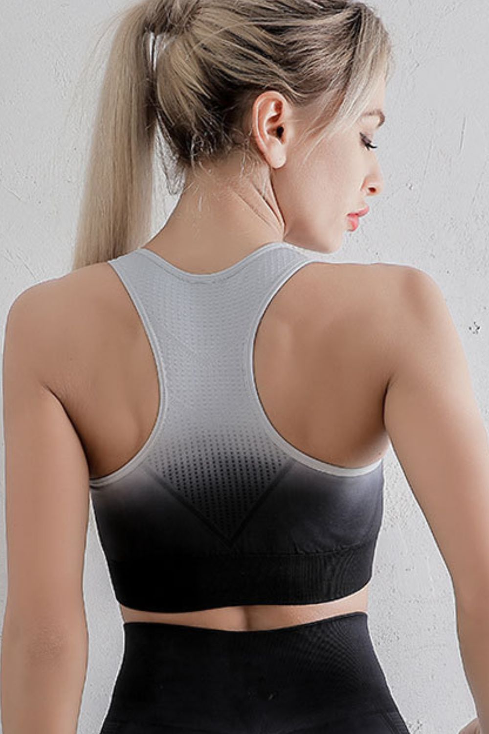 2023 Falling Stars Gradient Racer Back Sports Bra