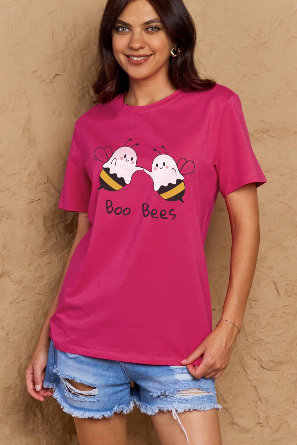 2023 Falling Stars Simply Love BOO BEES Cotton T-Shirt