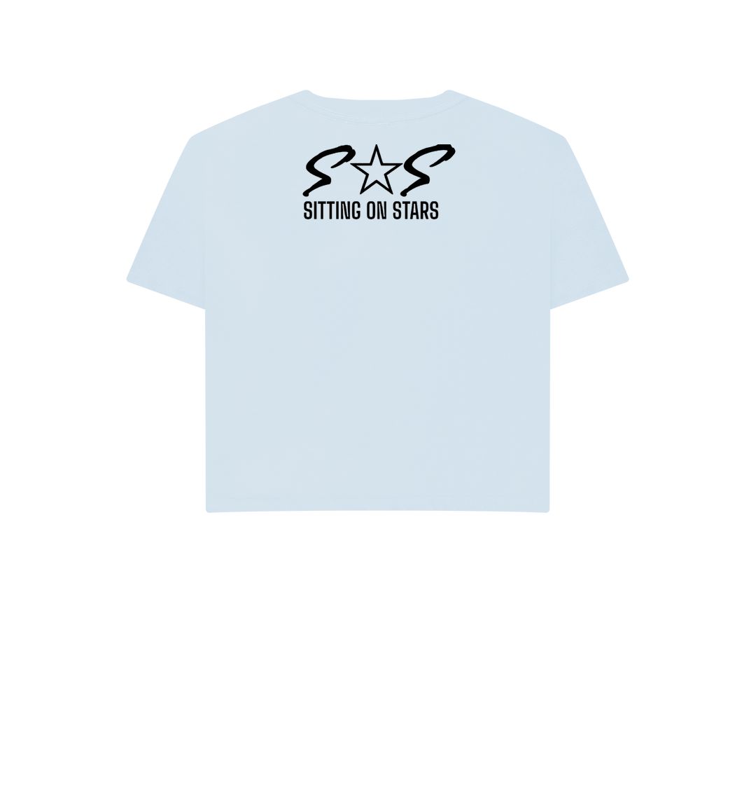 Sky Blue Women's Boxy Tee