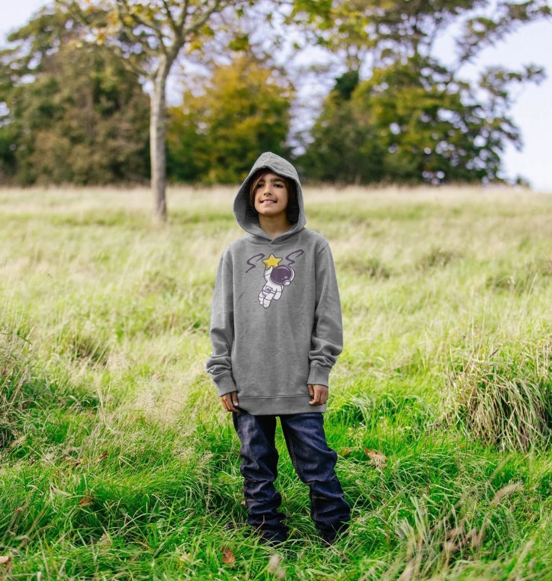 Space Man 23 Kids Organic Hoody