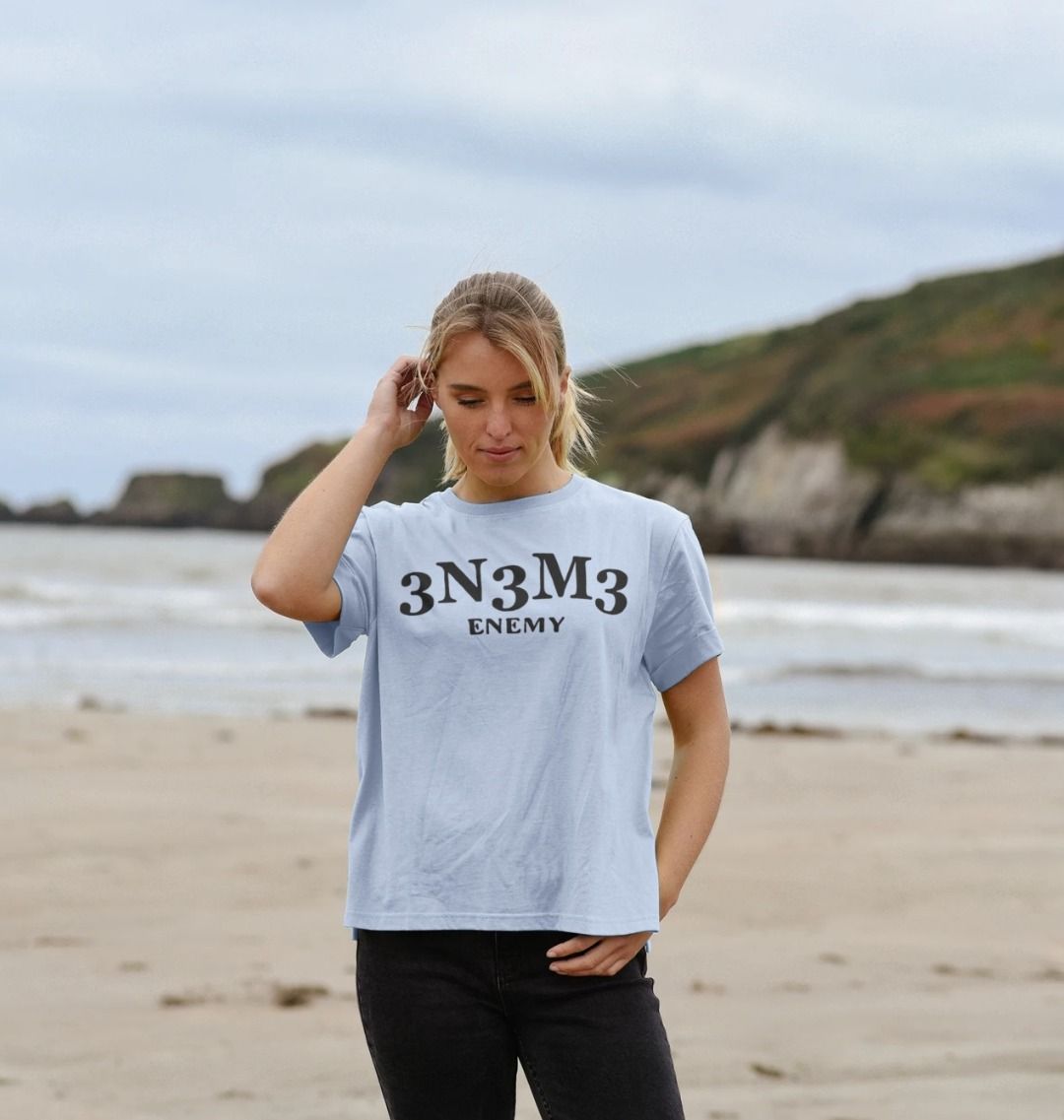 3.N.3.M.3 Enemy Women's Relaxed Fit Tee 1.0