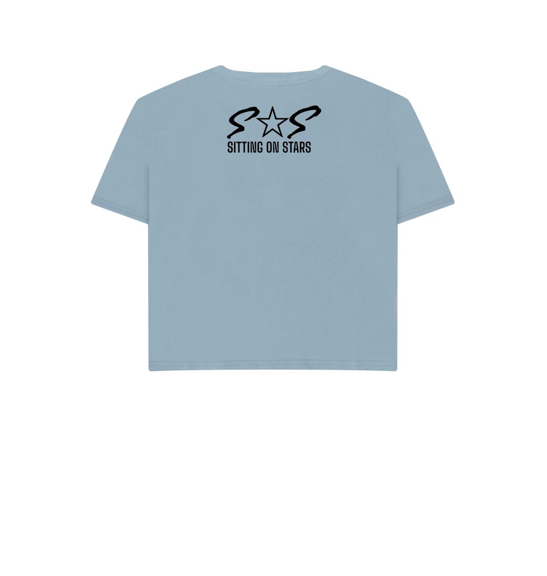 Stone Blue Women's Boxy Tee 1.0