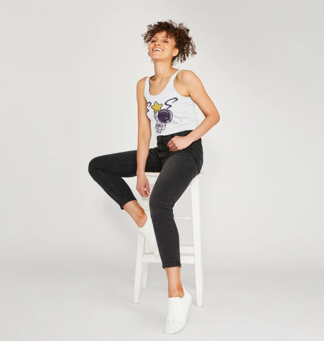 Space Man 23 Women Vest Top